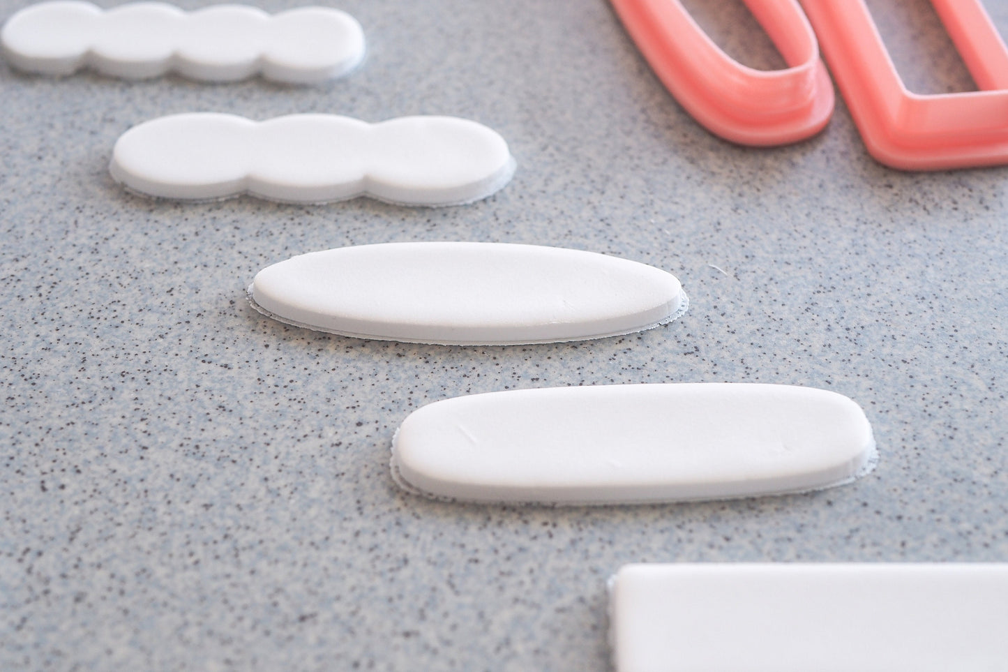 Cutter Ausstecher für Fimo, Haarspangen Ohrringe Schmuck, Werkzeug für Schmuckherstellung aus ofenhärtender Modelliermasse, Edelstahlspangen