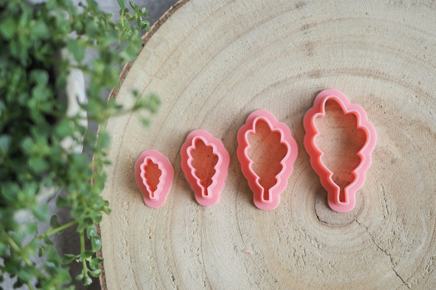 Blätter Ausstecher für Modelliermasse, Polymer Ton Cutter, Herbst Laub Blatt Ahorn Eiche, Werkzeug für Schmuckherstellung mit Fimo und Co.