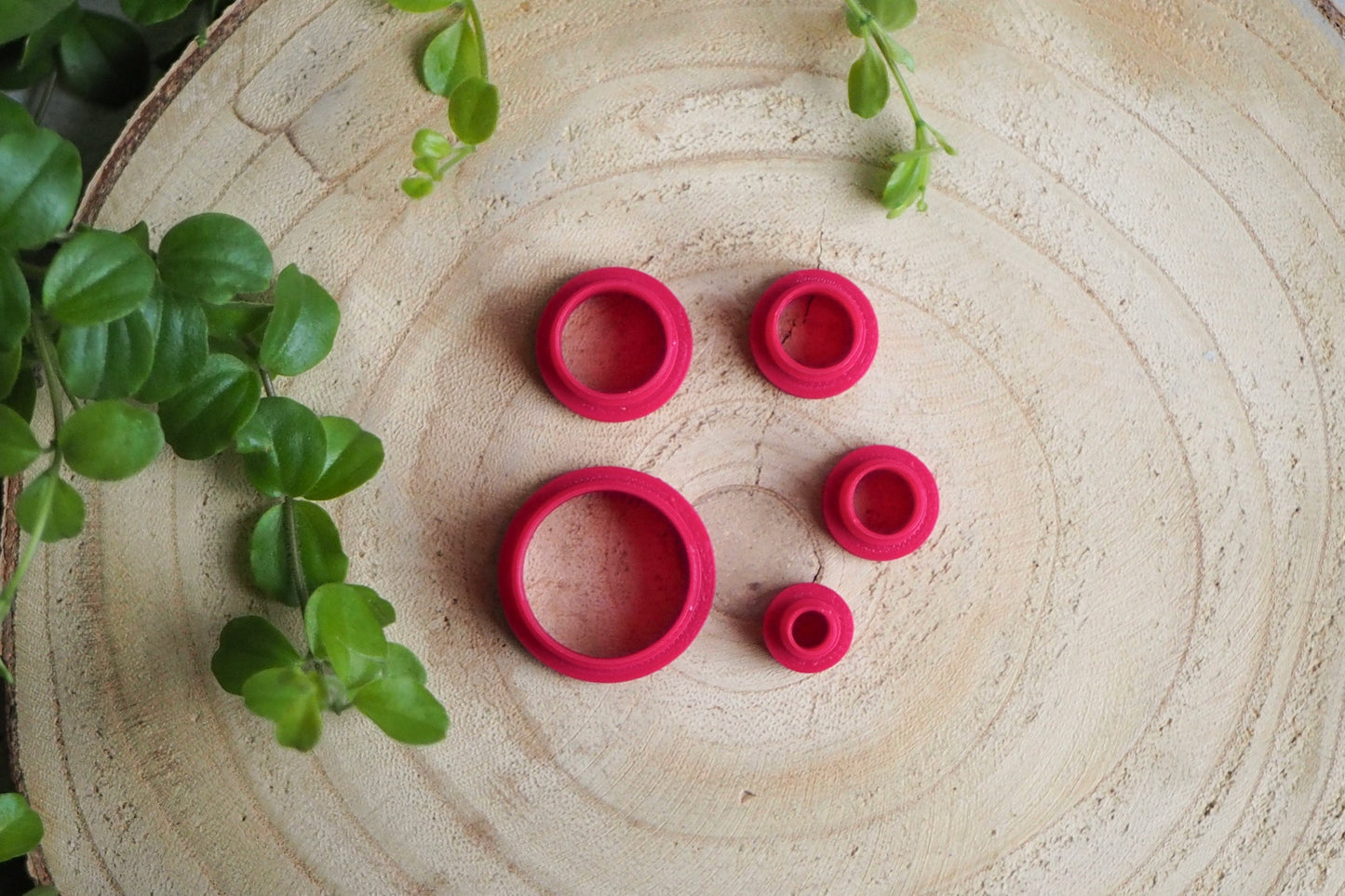 Ausstecher für Modelliermasse (Fimo, Sculpey, Cernit etc.), Kreis Rund, Cutter Werkzeug für Schmuckherstellung mit Fimo und Co.