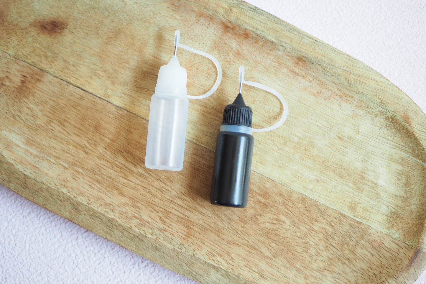 Applikatorflasche für UV Harz oder Liquid Clay, 10ml Flasche mit Nadel Spitze, Werkzeug, Hilfsmittel Schmuckherstellung mit Polymerton Fimo