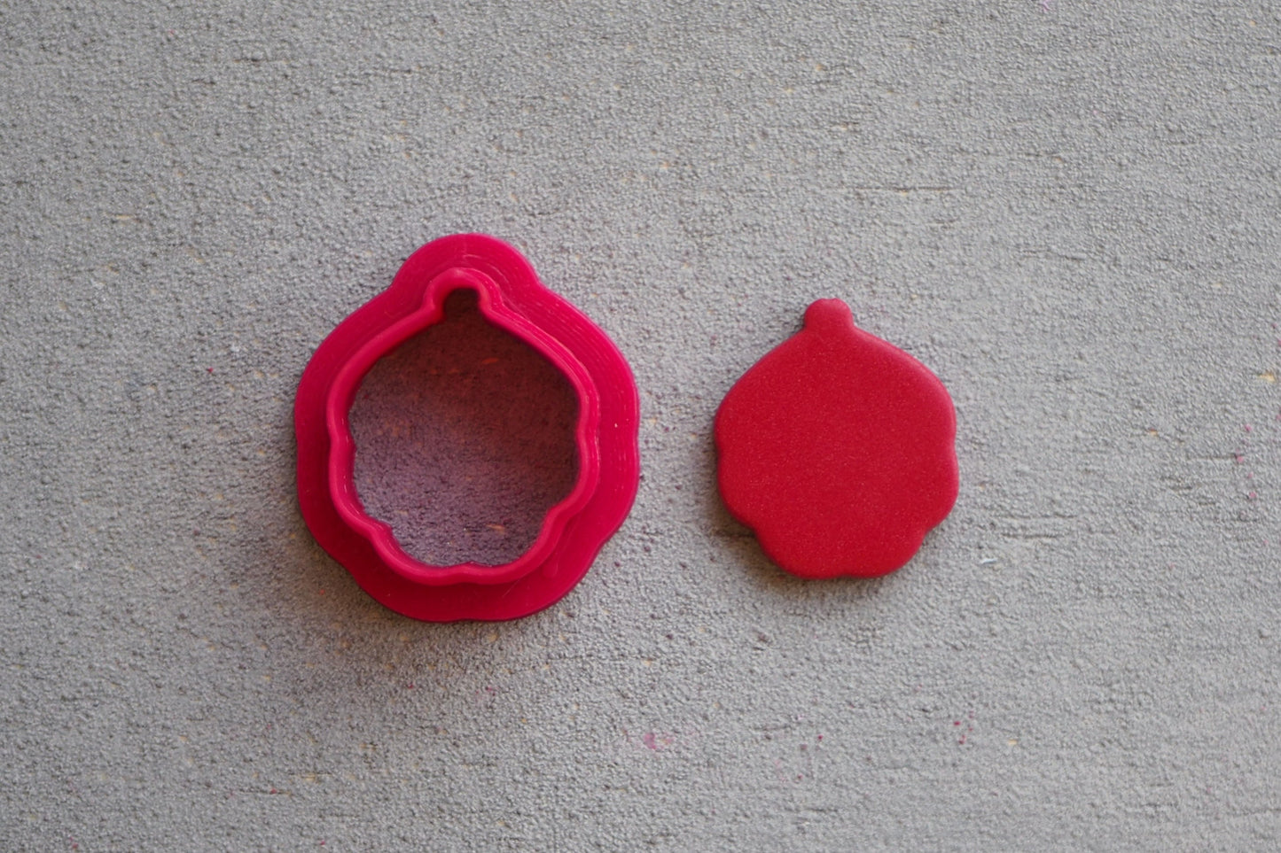Ausstecher für Polymer Ton (Fimo, Sculpey, Cernit etc), Fächer Kringel filigran, Cutter Werkzeug für Schmuckherstellung mit Fimo und Co.