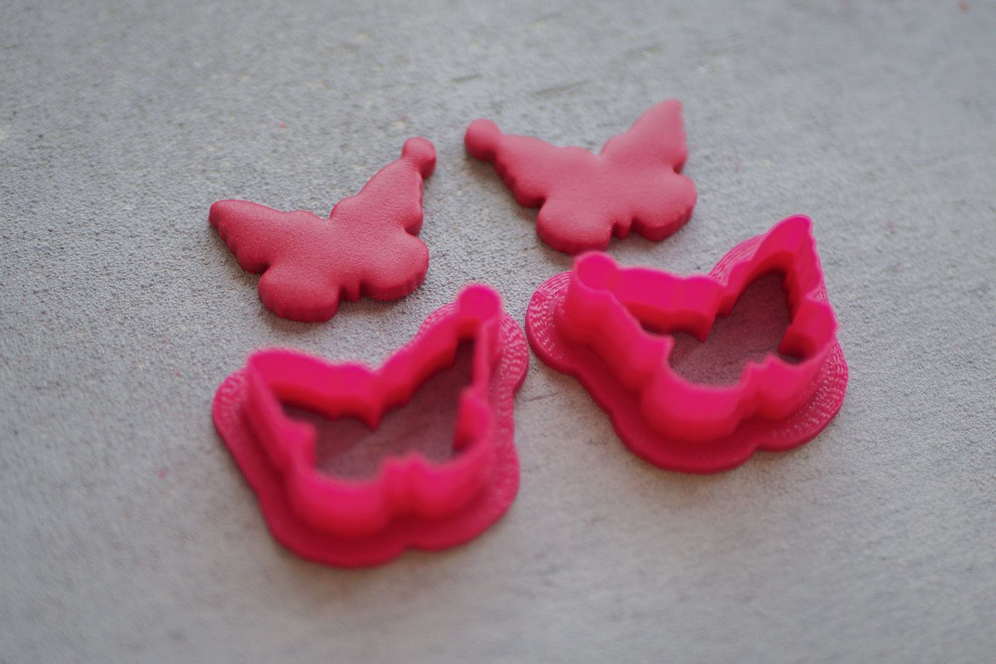 Schmetterling Ausstecher für Polymer Ton (Fimo, Sculpey, Cernit etc), Frühling Insekt Motte, Cutter Werkzeug für Schmuckherstellung