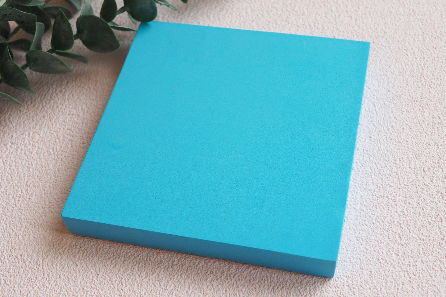 Blüten Polster: Schaumstoff Matte zum Modellieren von Blumen und Blättern aus Polymerton (FIMO), 15x15cm Foam Platte Pad, Polymer Ton formen