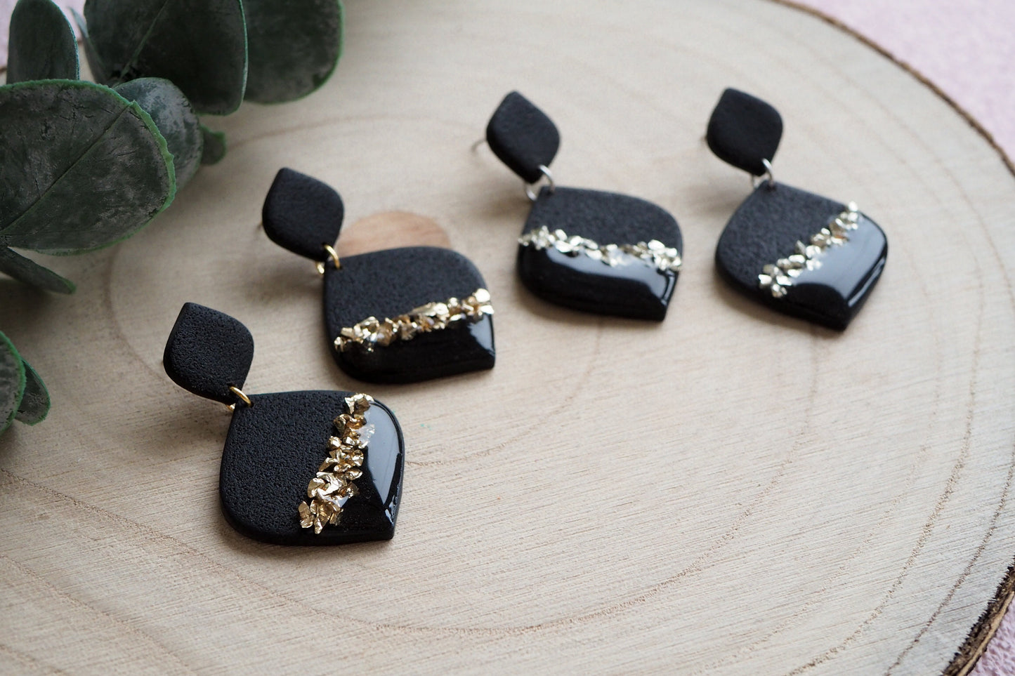 Splitter aus Glas zur Schmuckherstellung mit Polymeton (FIMO), 1mm-4mm, 10g Bruchstücke Metall Metallstücke, Gold Silber Weiß Schwarz
