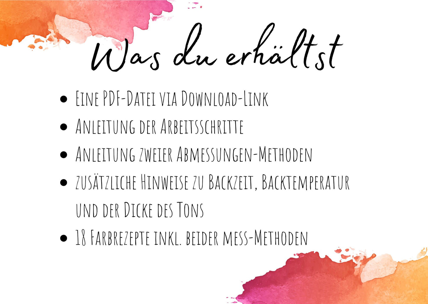 18 Farbrezepte für FIMO® Professional passend zu farbigen Biegeringen aus meinem Shop, Rezept Farben Polymerton