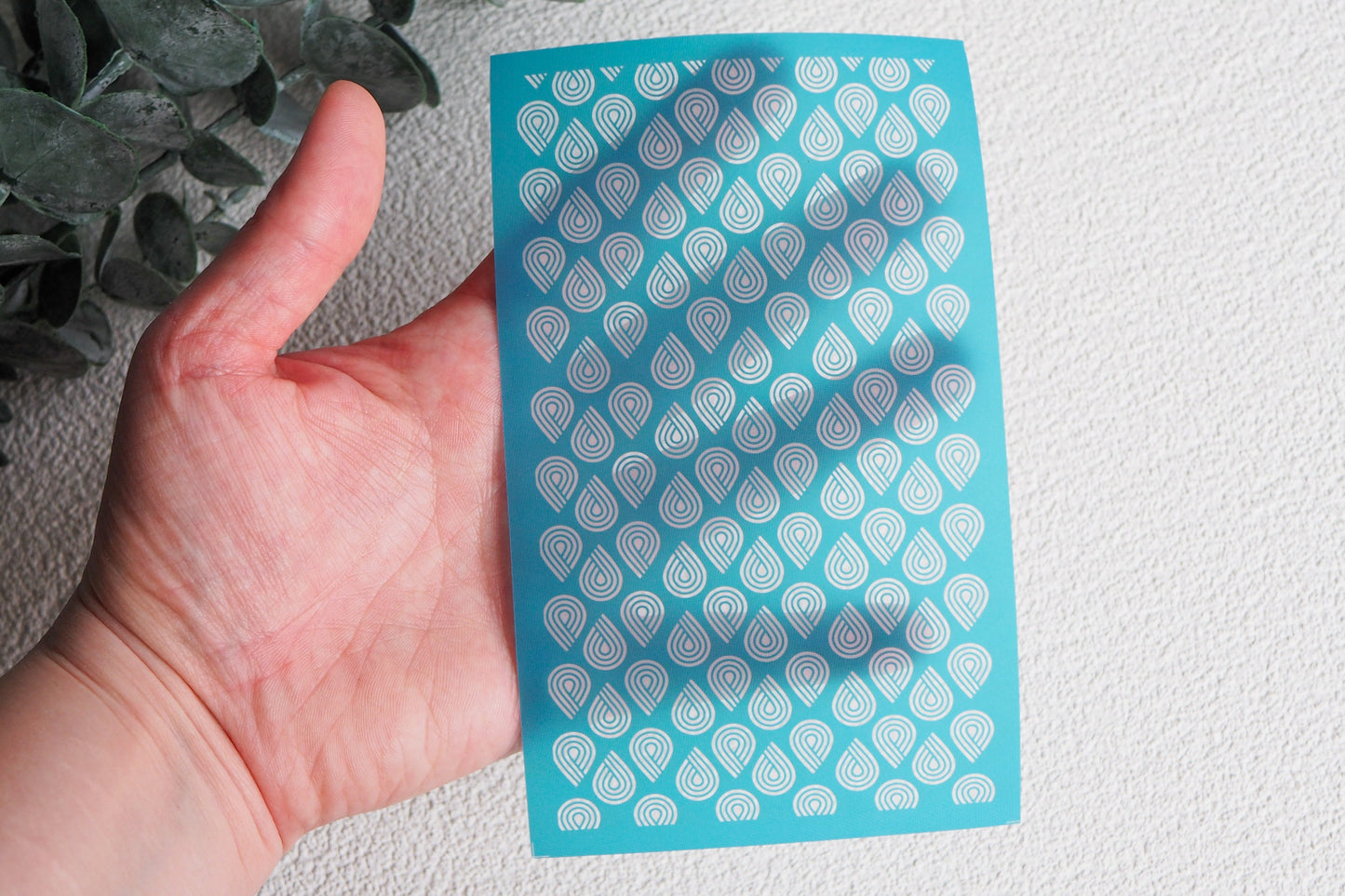 Silk Screen für Polymerton (FIMO) mit/ohne passendem Ausstecher, Siebdruck Schablone, 15 x 9cm, Werkzeug Schmuckherstellung mit Polymer Ton